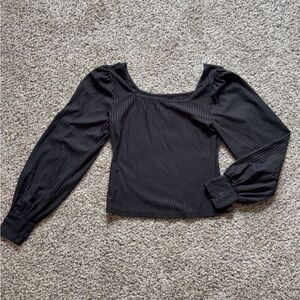 Black Long Sleeve Blouse